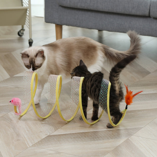 S Type Cat Tunnel Toy