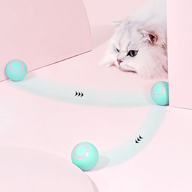 Automatic Rolling Ball Electric Cat Toy - marteum