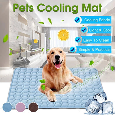 Summer Pet Dog Cooling Mat - marteum