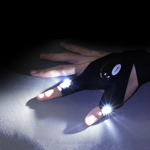 [Free Today] Luminous LED Gloves With Waterproof Light